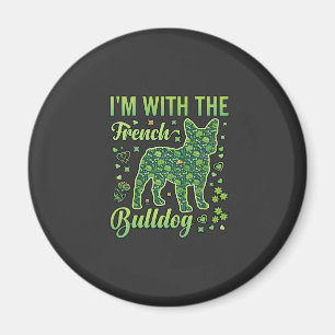 Franse Bulldog Halloween Macaron Eiffeltoren_1 Magneet