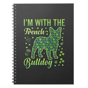 Franse Bulldog Halloween Macaron Eiffeltoren_1 Notitieboek