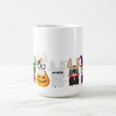 Franse Bulldog Halloween Mok - 15 oz (Center)