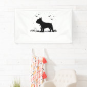 Franse Bulldog - Halloween Moon Silhouette Ove Spandoek (Insitu)