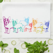 Franse Bulldog Handdoek (Gevouwen)