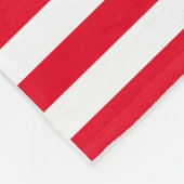 Franse Bulldog Happy 4th van juli Amerika Patriott Fleece Deken (Hoek)