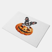 Franse Bulldog Happy Halloween pompoen Classic T-S Deurmat (Schuin)