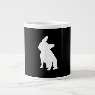 Franse Bulldog Head Tilt Apparel, Frenchie Head Grote Koffiekop