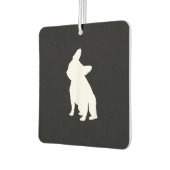 Franse Bulldog Head Tilt Apparel, Frenchie Head Luchtverfrisser (Links)