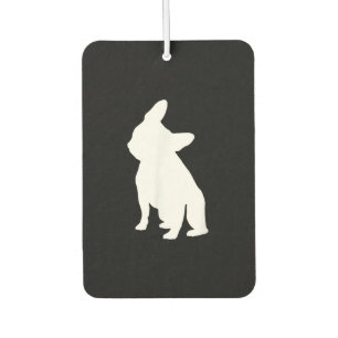 Franse Bulldog Head Tilt Apparel, Frenchie Head Luchtverfrisser