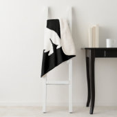 Franse Bulldog Head Tilt Apparel, Frenchie Head Sherpa Deken (In situ)