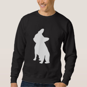 Franse Bulldog Head Tilt Apparel, Frenchie Head Trui