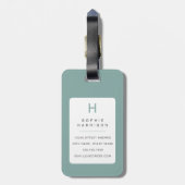 Franse Bulldog Hond Bagage Labels (Achterkant verticaal)