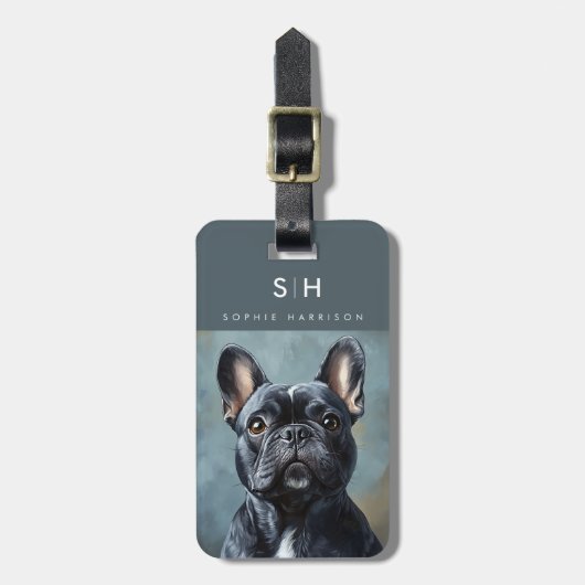 Franse Bulldog Hond Bagage Labels (Voorkant verticaal)