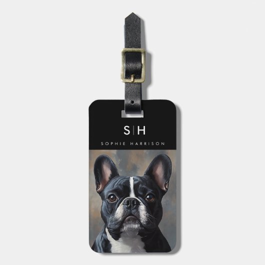 Franse Bulldog Hond Bagage Labels (Voorkant verticaal)