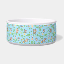 Franse Bulldog Hondenbak Lente Bloemen Pastel Huis