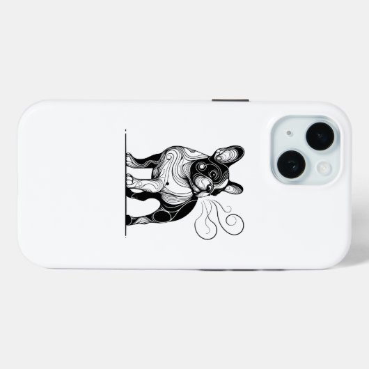Franse Bulldog - Hondenliefhebbers Case-Mate iPhone Case (Achterkant (horizontaal))