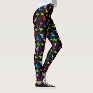 Franse Bulldog hondenpatroon Leggings