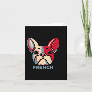 Franse Bulldog hondenplezier 1 Kaart