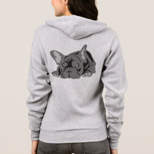 Franse Bulldog Hoodie