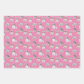 Franse bulldog huisdier inpakpapier vellen (Voorkant)