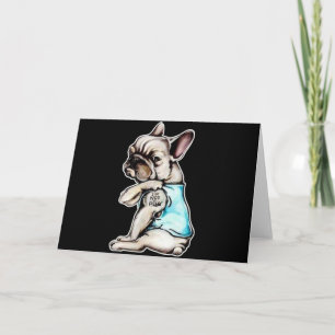 Franse Bulldog Ik ben geen Pug-cadeau Kaart