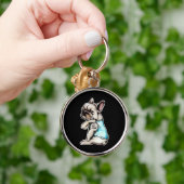 Franse Bulldog | Ik ben geen pugs Gift Sleutelhanger (Hand)