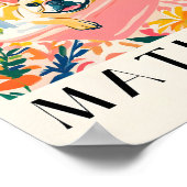 Franse Bulldog in bad, grappige badkamer muurkunst Poster (Hoek)