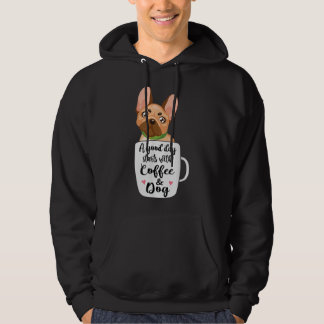 Franse Bulldog in een koffiekop Hoodie