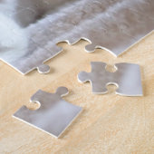 Franse Bulldog in Heart Glasses Legpuzzel (Zijkant)