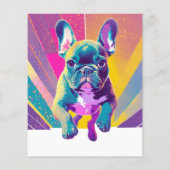 Franse Bulldog in je huis Flyer (Achterkant)