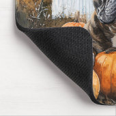 Franse Bulldog in Pumpkin Patch Muismat (Hoek)