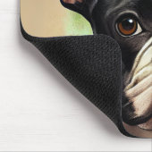 Franse Bulldog in St. Patrick's Day Dress Muismat (Hoek)