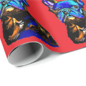 Franse Bulldog Inpakpapier (Rol Hoek)