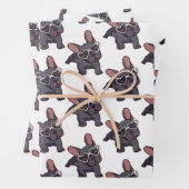 franse bulldog inpakpapier . (In situ)