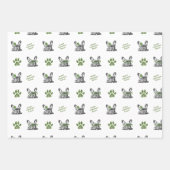 Franse Bulldog Inpakpapier Vel (Voorkant 3)