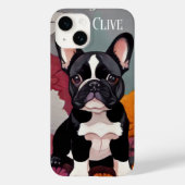 Franse Bulldog iPhone Case (Achterkant)