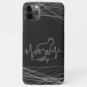 Franse Bulldog is Hartslag Cool Minimaal Hond Lief Case-Mate iPhone Case