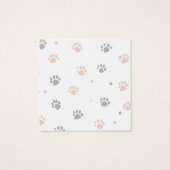 Franse Bulldog Kaart (Achterkant)