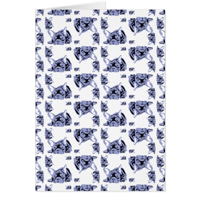 Franse Bulldog Kaarten (Voorkant)