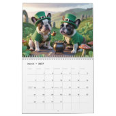 Franse Bulldog Kalendar Kalender (Mar 2027)