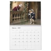Franse Bulldog Kalendar Kalender (Feb 2027)