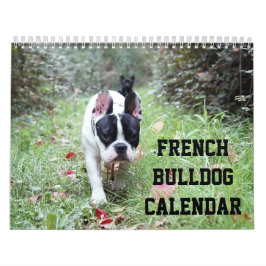 Franse Bulldog Kalender met uw foto's