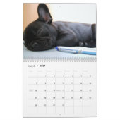 Franse Bulldog Kalender met uw foto's (Mar 2027)
