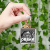 Franse Bulldog Keep Calm Dream Sleutelhanger (Hand)