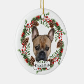franse bulldog keramisch ornament (Rechts)