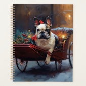 Franse Bulldog Kerst Seizoen Planner (Voorkant)