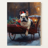Franse Bulldog Kerst Seizoen Planner (Achterkant)