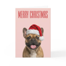 Franse Bulldog Kerst Vrolijkheid