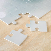 Franse Bulldog Kerstmis sneeuw winter Legpuzzel (Zijkant)