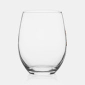 Franse Bulldog Kerstverlichting Santa Hat Boys Gir Wijnglas Zonder Voet (Rechts)