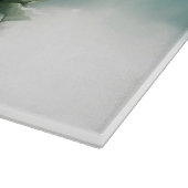 Franse Bulldog Kerstwinter sneeuw Snijplank (Hoek)