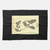 FRANSE BULLDOG KEUKENHANDDOEK  (Horizontaal)