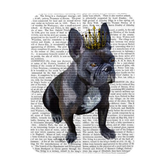 Franse Bulldog King Magneet (Verticaal)